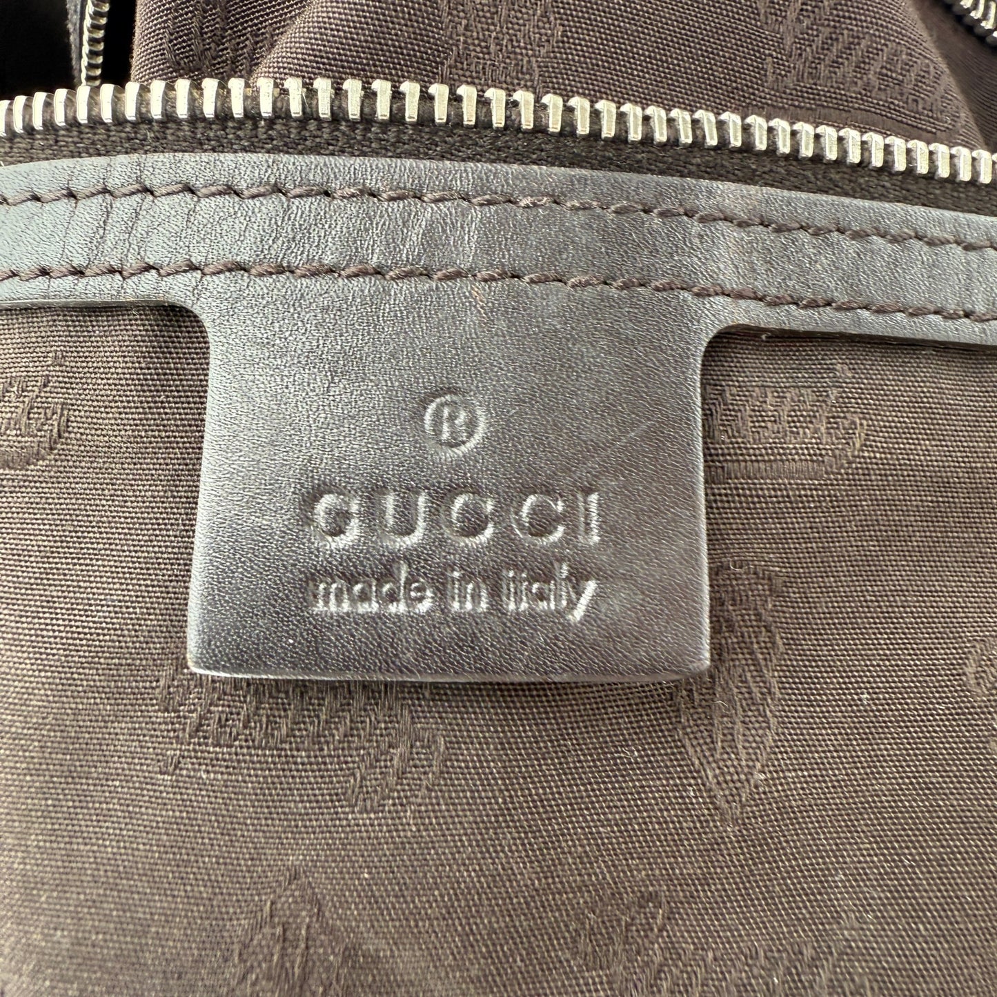 GUCCI GG TWINS MONOGRAM BAG LARGE