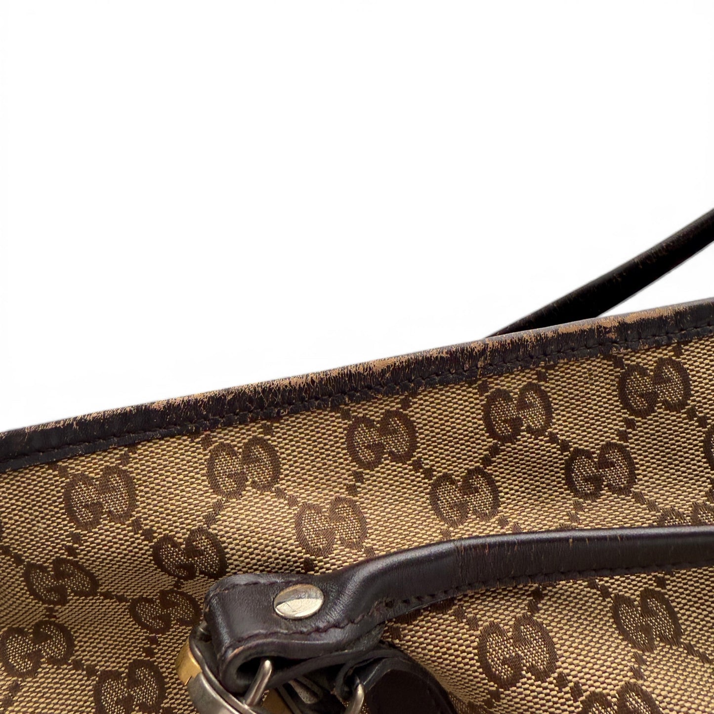GUCCI GG TWINS MONOGRAM BAG LARGE
