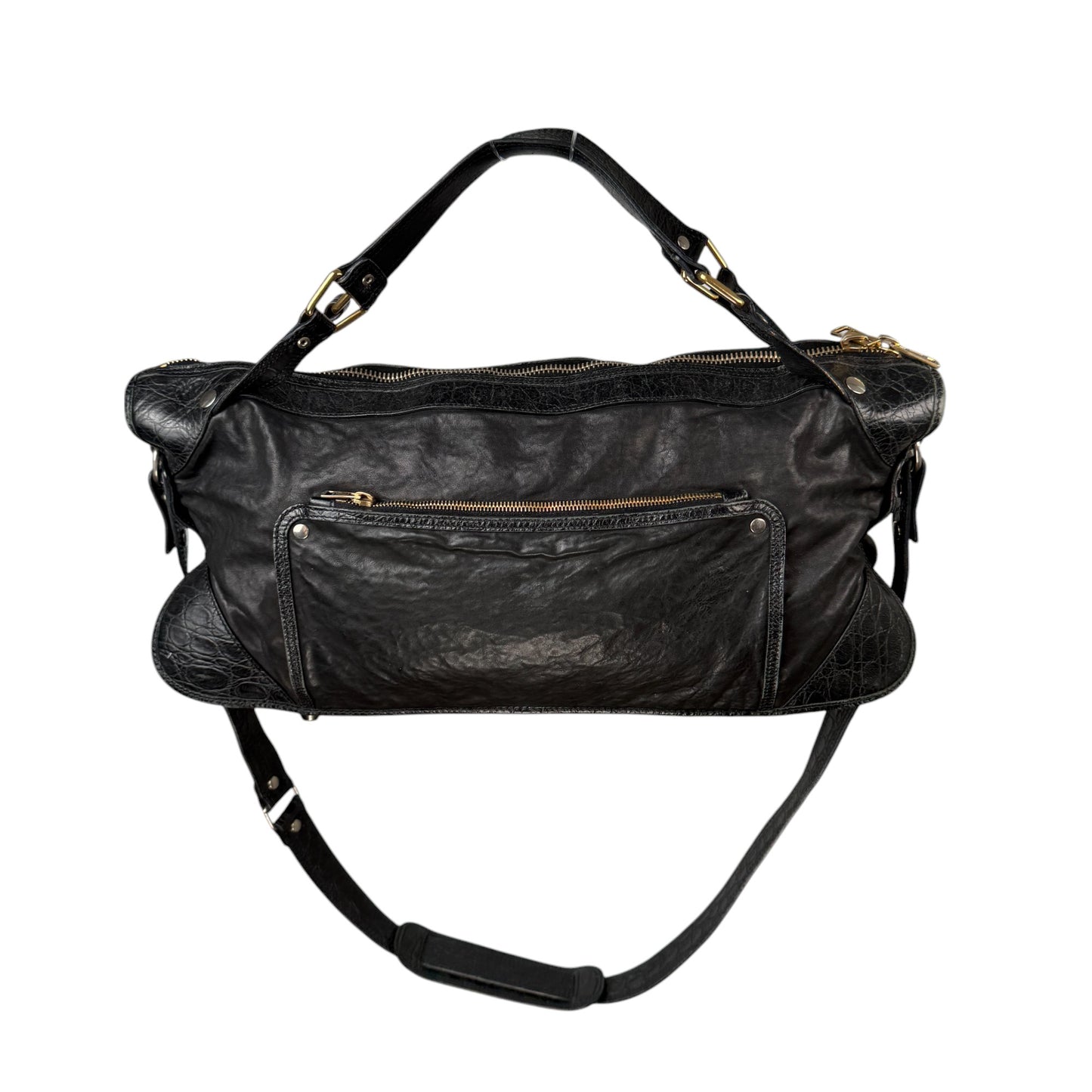 CELINE CALFSKIN RIDER TOTE