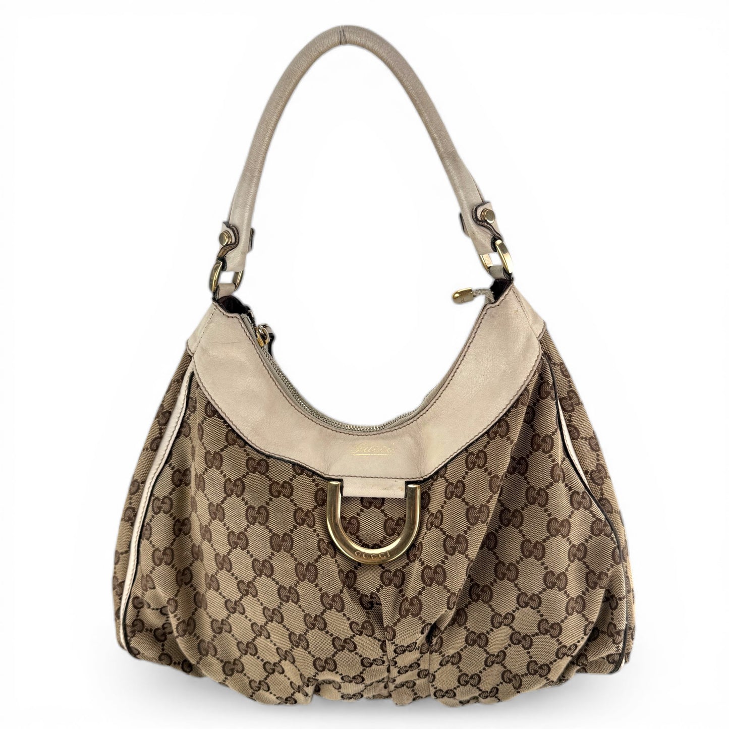 GUCCI D-RING ABBEY HOBO BAG (LARGE)
