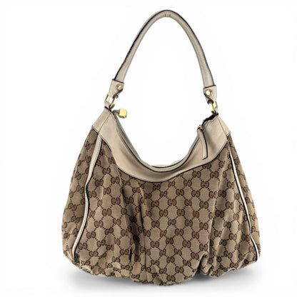 GUCCI D-RING ABBEY HOBO BAG (LARGE)