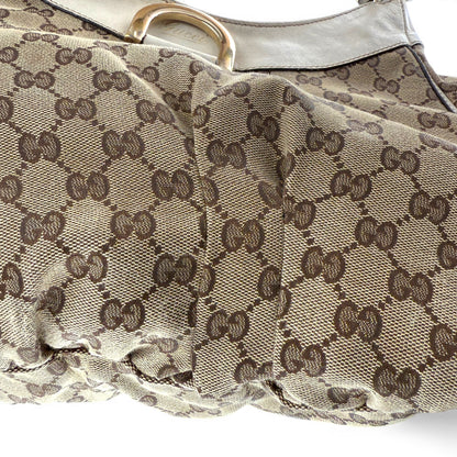 GUCCI D-RING ABBEY HOBO BAG (LARGE)