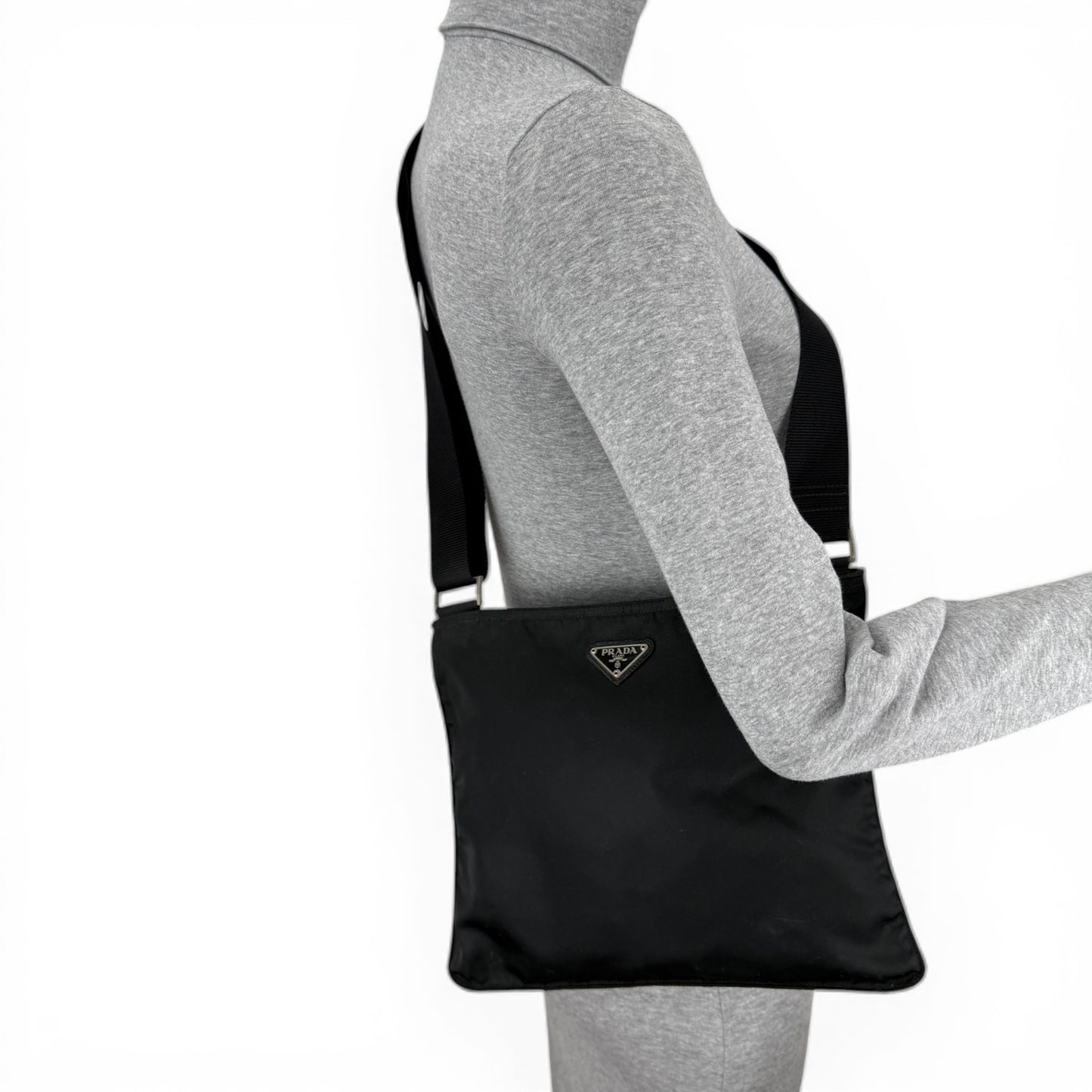 PRADA NYLON SHOULDER BAG