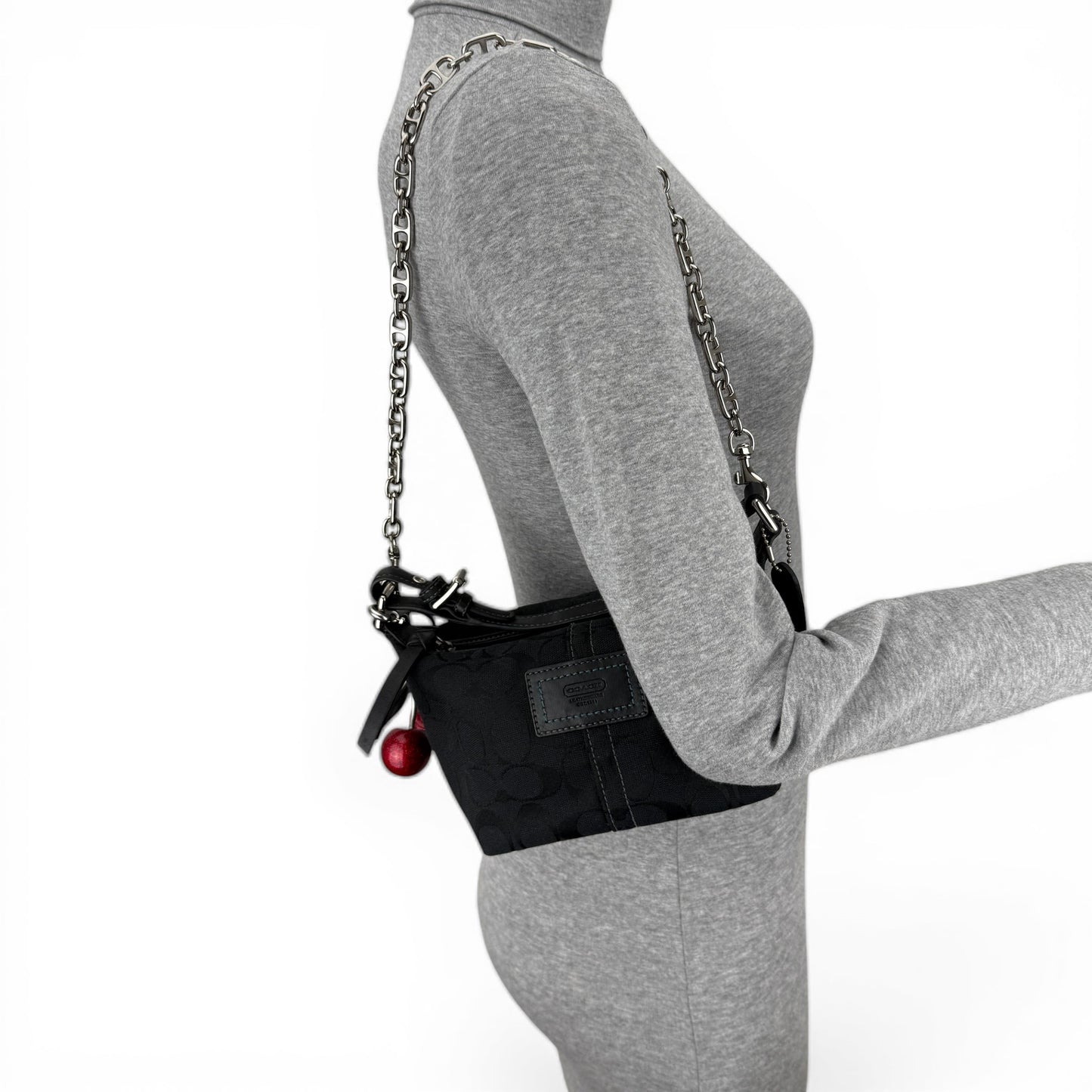 COACH SOHO PLEATED SIGNATURE TOTE 