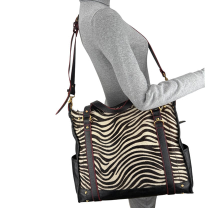ZEBRA PONYHAIR BAG