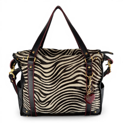 ZEBRA PONYHAIR BAG
