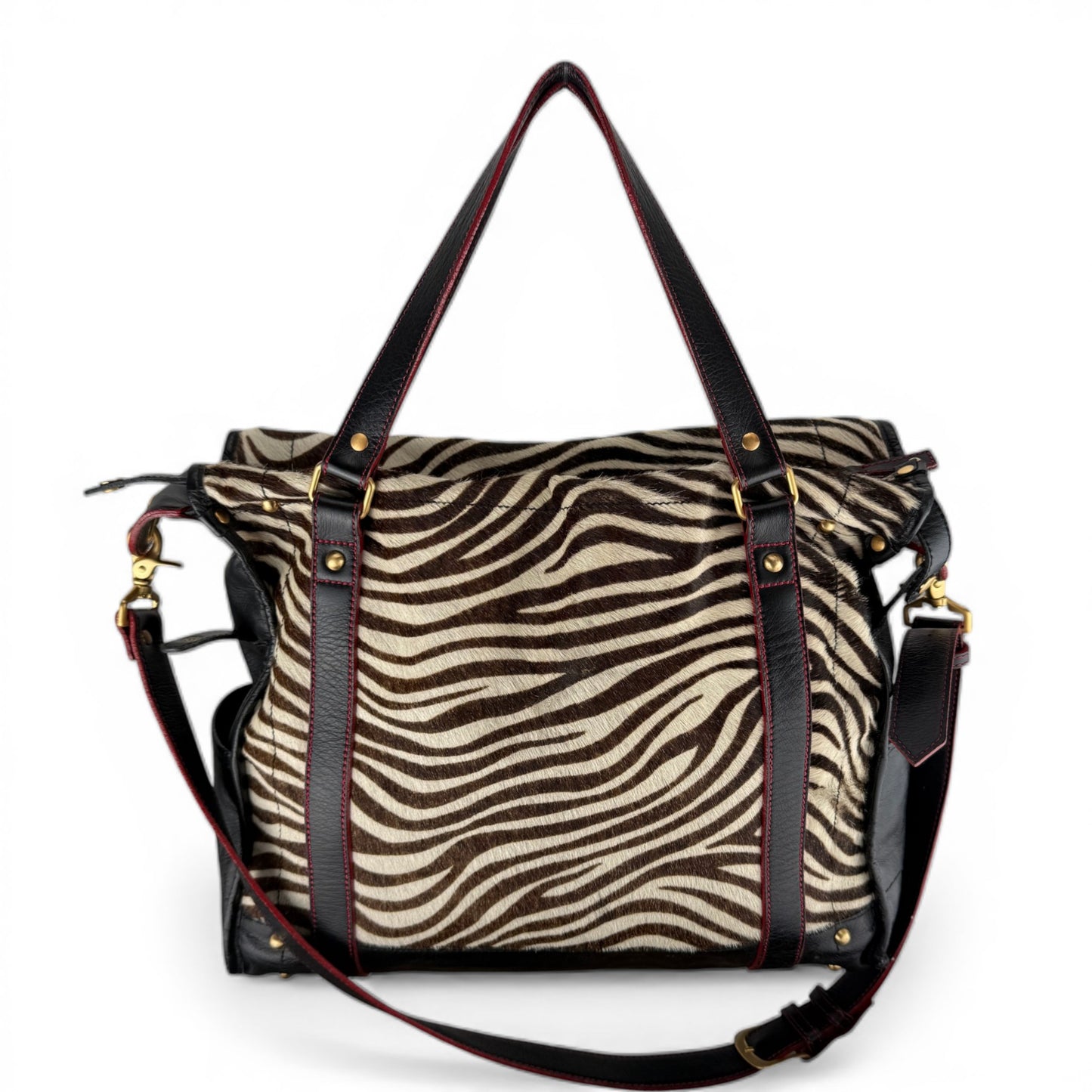 ZEBRA PONYHAIR BAG