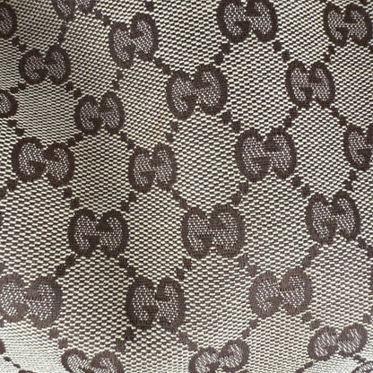 GUCCI GG CANVAS TWINS HOBO BAG