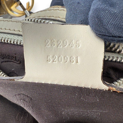 GUCCI GG CANVAS TWINS HOBO BAG