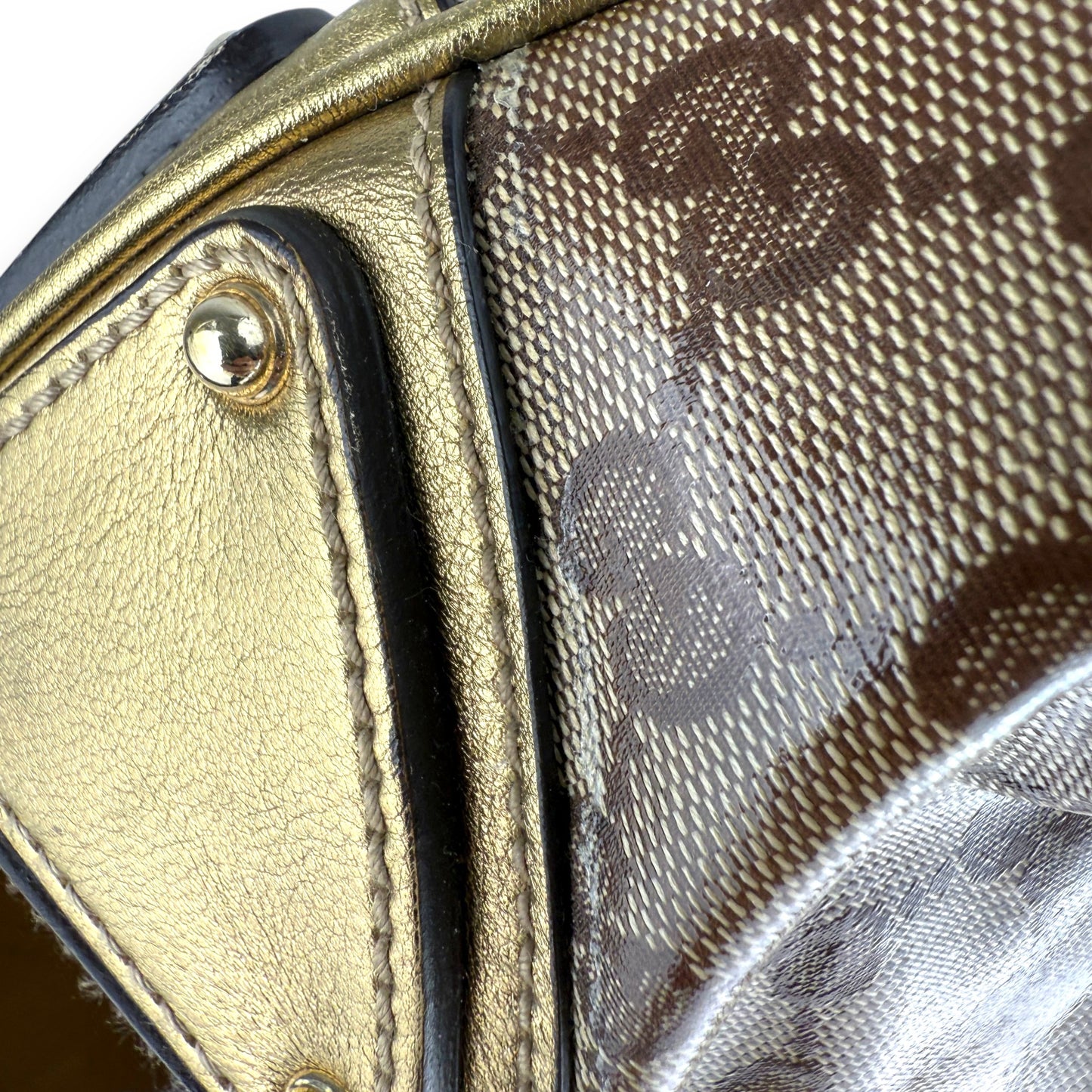 GUCCI GG INDY HOBO BAG GOLD
