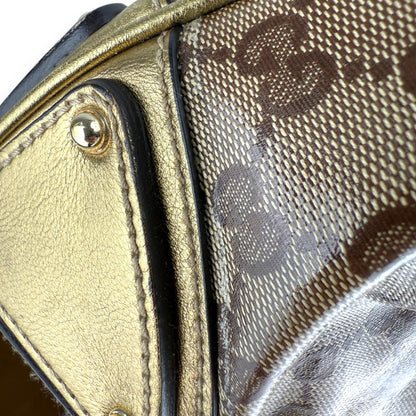 GUCCI GG INDY HOBO BAG GOLD
