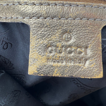 GUCCI GG INDY HOBO BAG GOLD