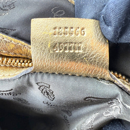 GUCCI GG INDY HOBO BAG GOLD