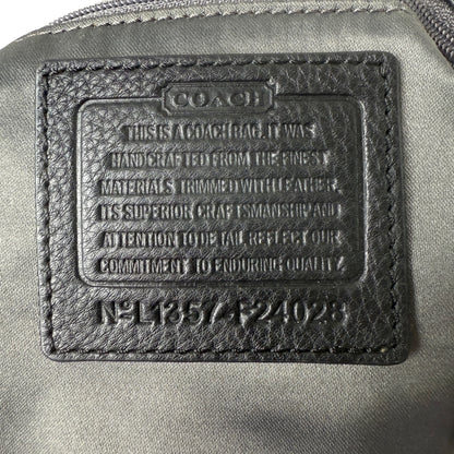 COACH SIGNATURE CANVAS &amp; LEATHER CROSSBODY BAG 
