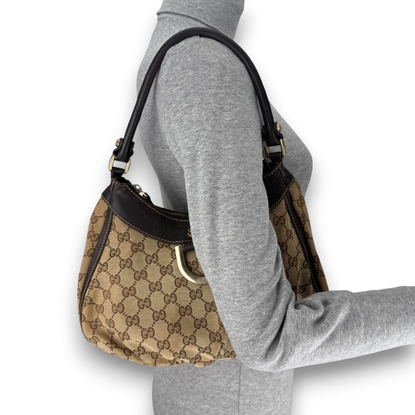 GUCCI D RING ABBEY BAG (SMALL)