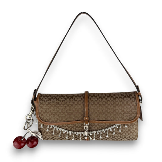 COACH MINI SIGNATURE CLIP POUCH