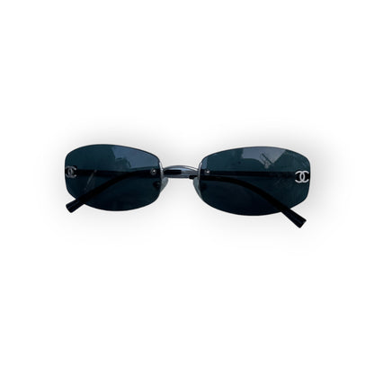 CHANEL SUNGLASSES DARK GREEN 