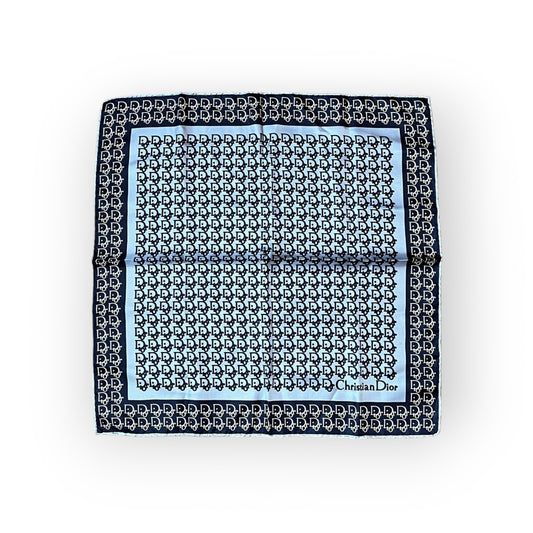 DIOR MONOGRAM SILK SCARF