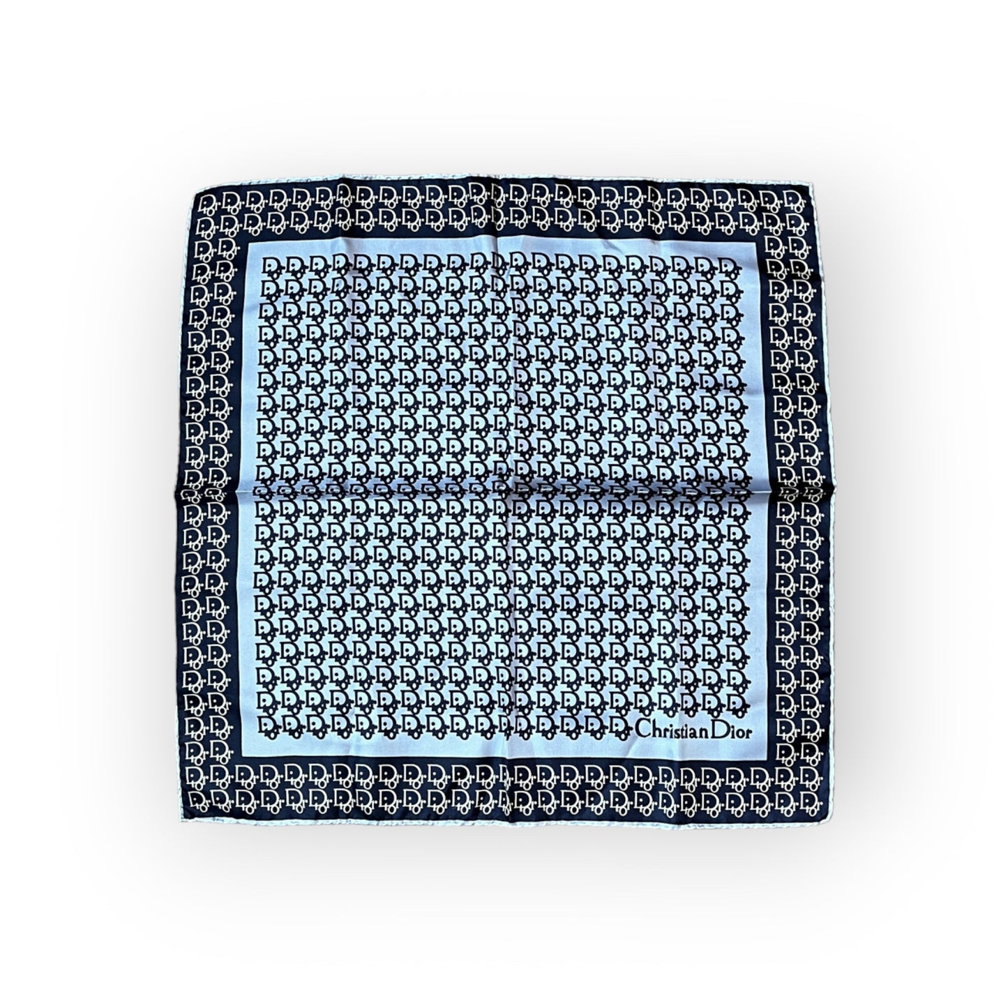DIOR MONOGRAM SILK SCARF 