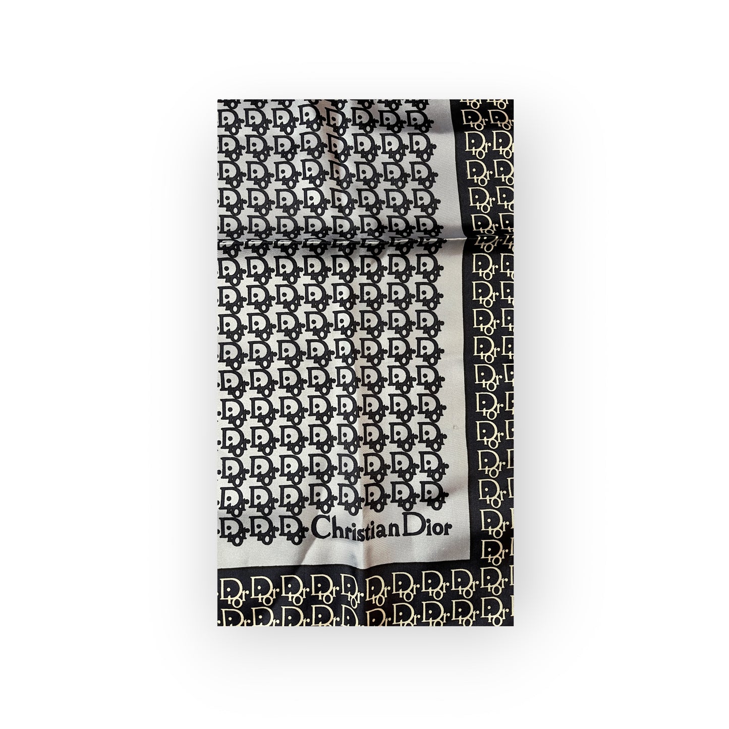 DIOR MONOGRAM SILK SCARF 