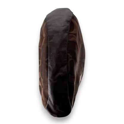 COACH SIGNATURE HOBO BAG BROWN
