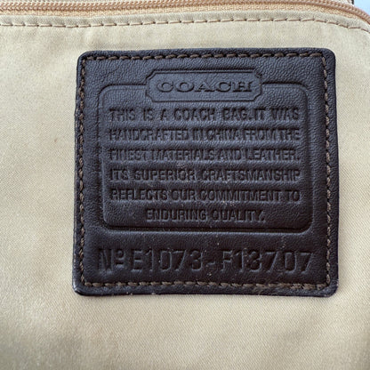 COACH SIGNATURE HOBO BAG BROWN
