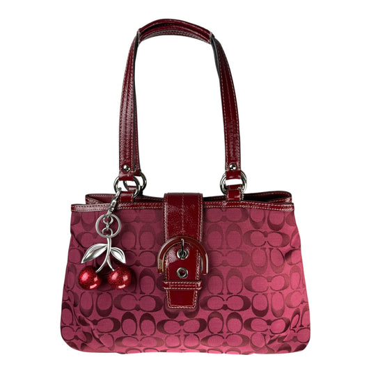 COACH SOHO PLEATED SIGNATURE TOTE 