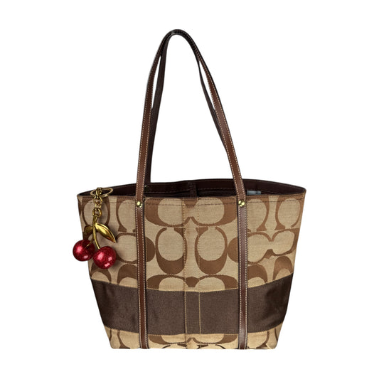 COACH SOHO PLEATED SIGNATURE TOTE 