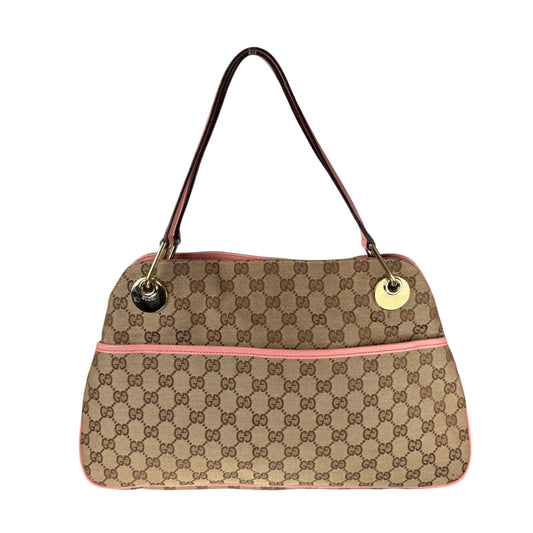 GUCCI GG CANVAS CHARMY 