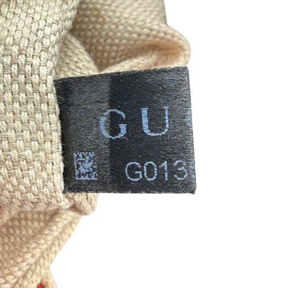 GUCCI GG CANVAS VALENTINE SATCHEL BAG