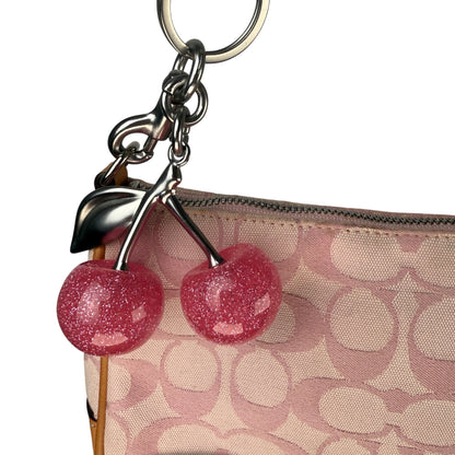 COACH BABY PINK & TAN DEMI SHOULDER BAG