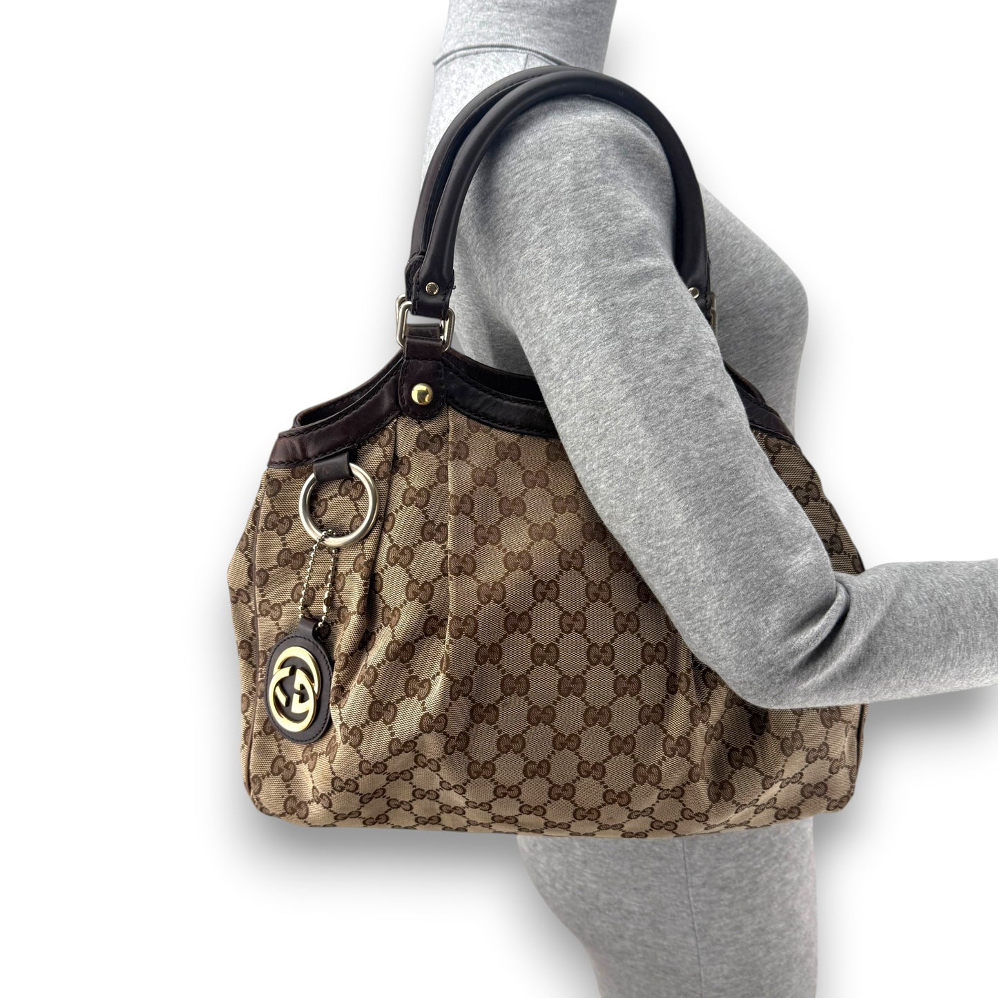GUCCI GG MEDIUM SUKEY TOTE BAG