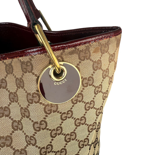 GUCCI GG CANVAS TOTE BAG
