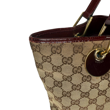 GUCCI GG CANVAS TOTE BAG