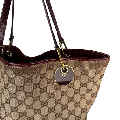 GUCCI GG CANVAS TOTE BAG