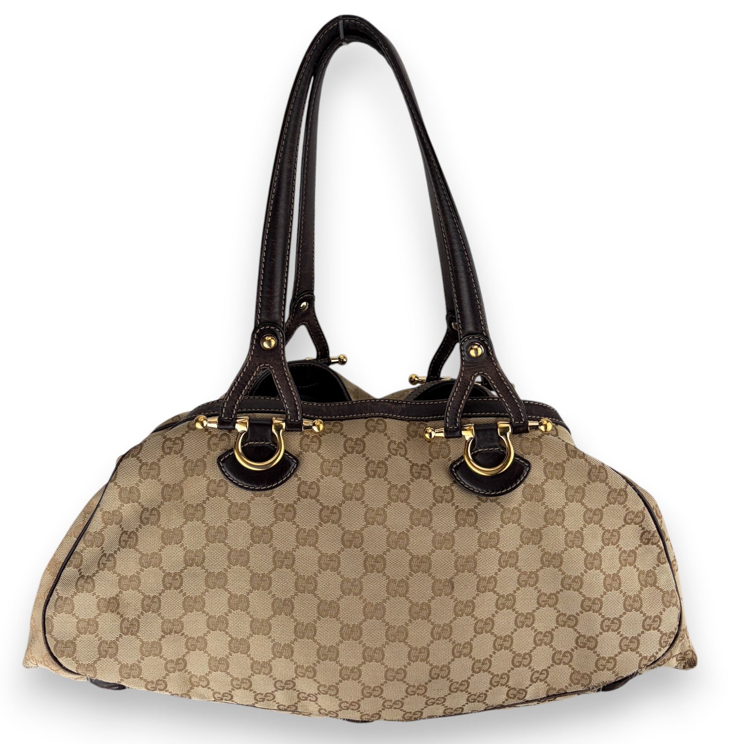 GUCCI GG CANVAS HOBO BAG