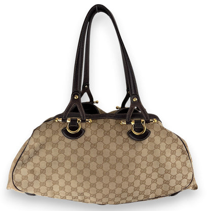 GUCCI GG CANVAS HOBO BAG