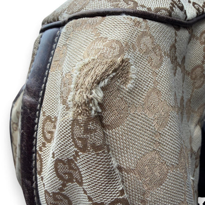 GUCCI GG CANVAS HOBO BAG