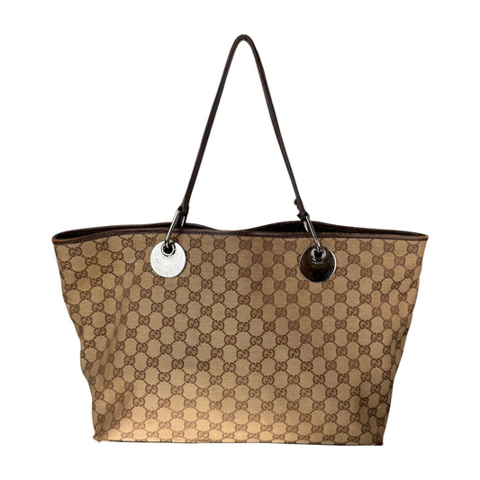 GUCCI GG CANVAS TOTE BAG