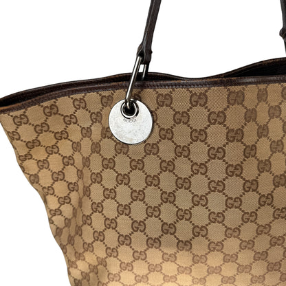 GUCCI GG CANVAS TOTE BAG