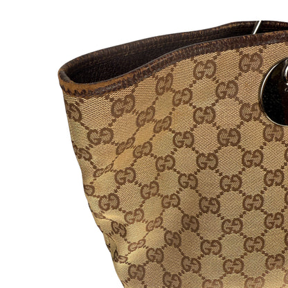 GUCCI GG CANVAS TOTE BAG