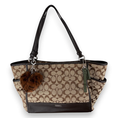 COACH SOHO PLEATED SIGNATURE TOTE 