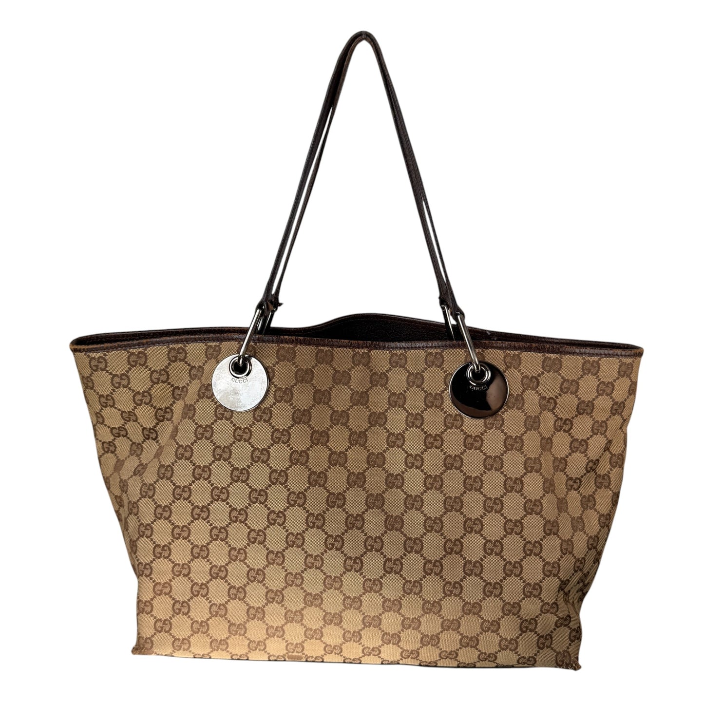 GUCCI GG CANVAS TOTE BAG