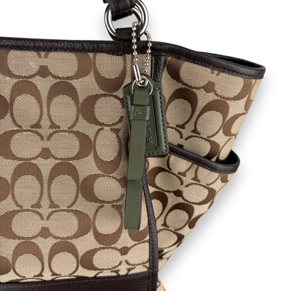 COACH SOHO PLEATED SIGNATURE TOTE 
