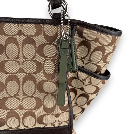 COACH SOHO PLEATED SIGNATURE TOTE 