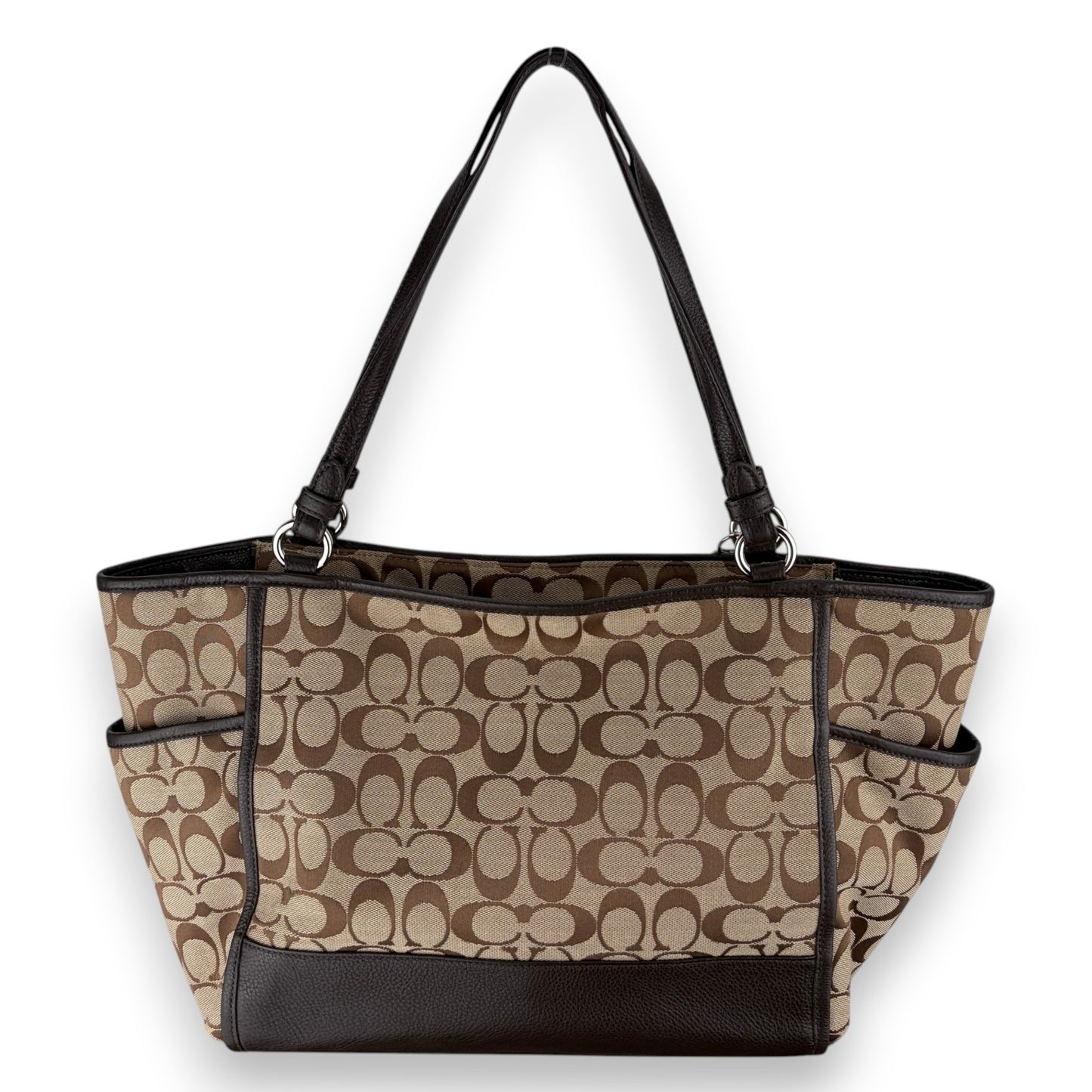 COACH SOHO PLEATED SIGNATURE TOTE 