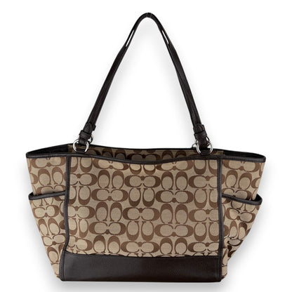 COACH SOHO PLEATED SIGNATURE TOTE 