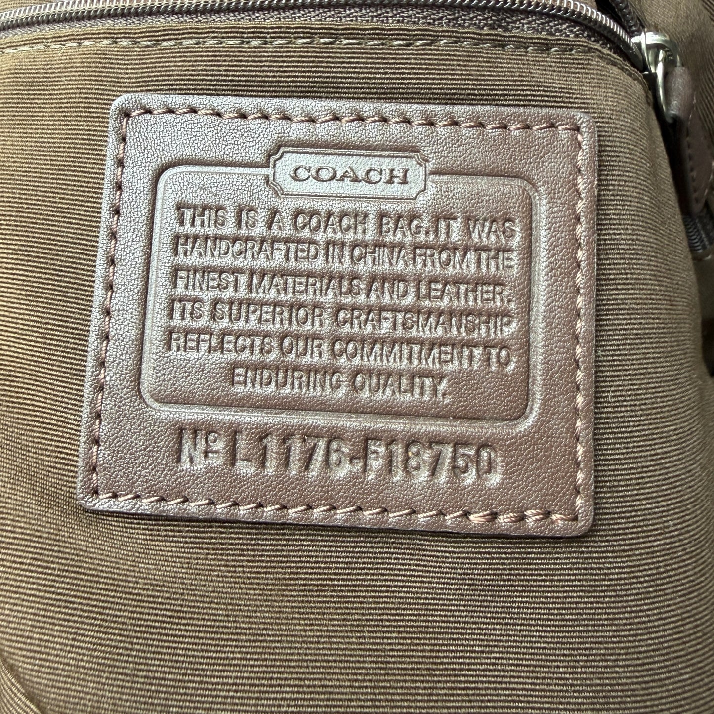 COACH SIGNATURE SOHO TOTE BAG