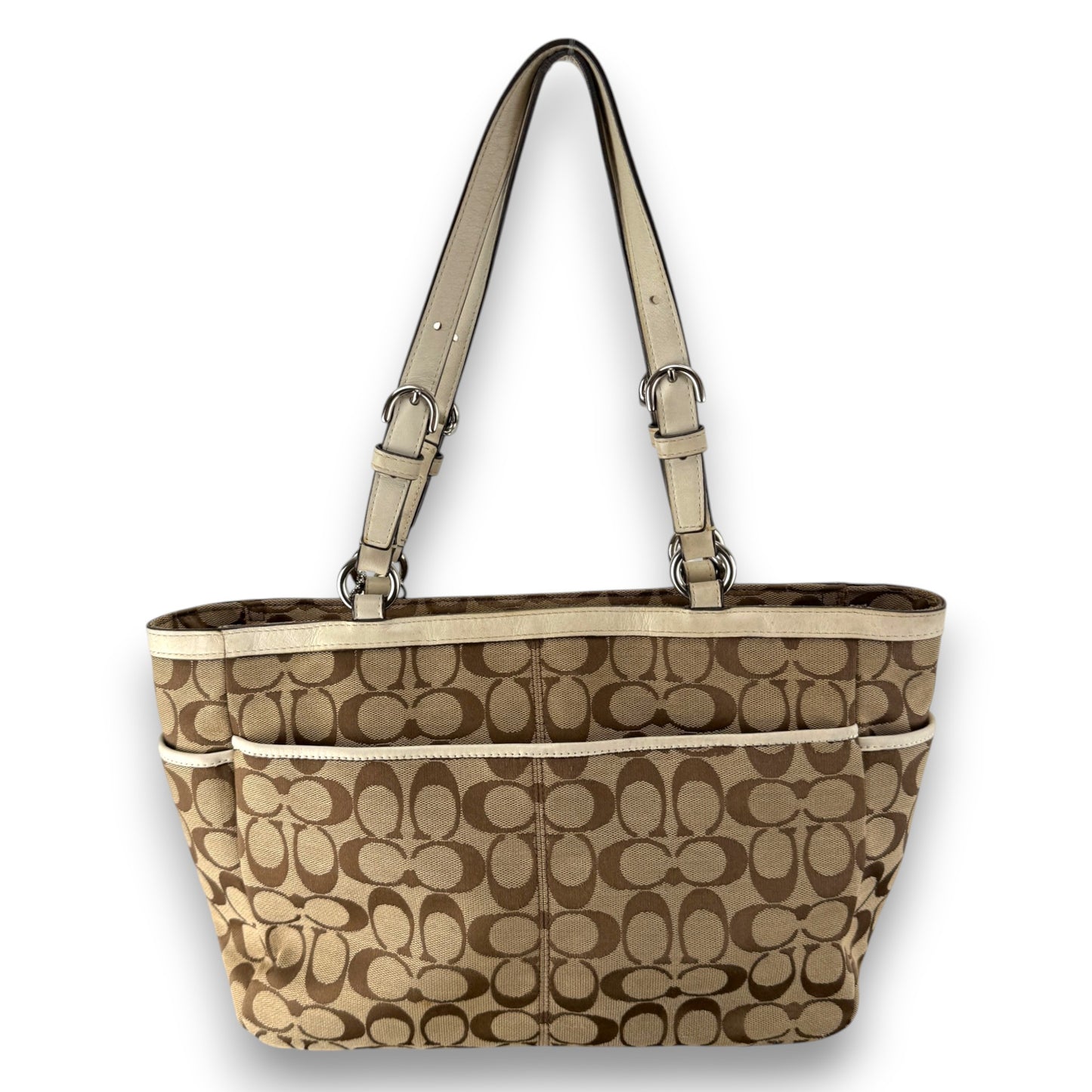 COACH SOHO PLEATED SIGNATURE TOTE 
