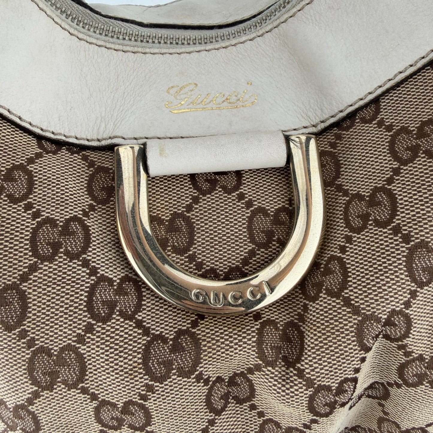 GUCCI D-RING ABBEY HOBO BAG